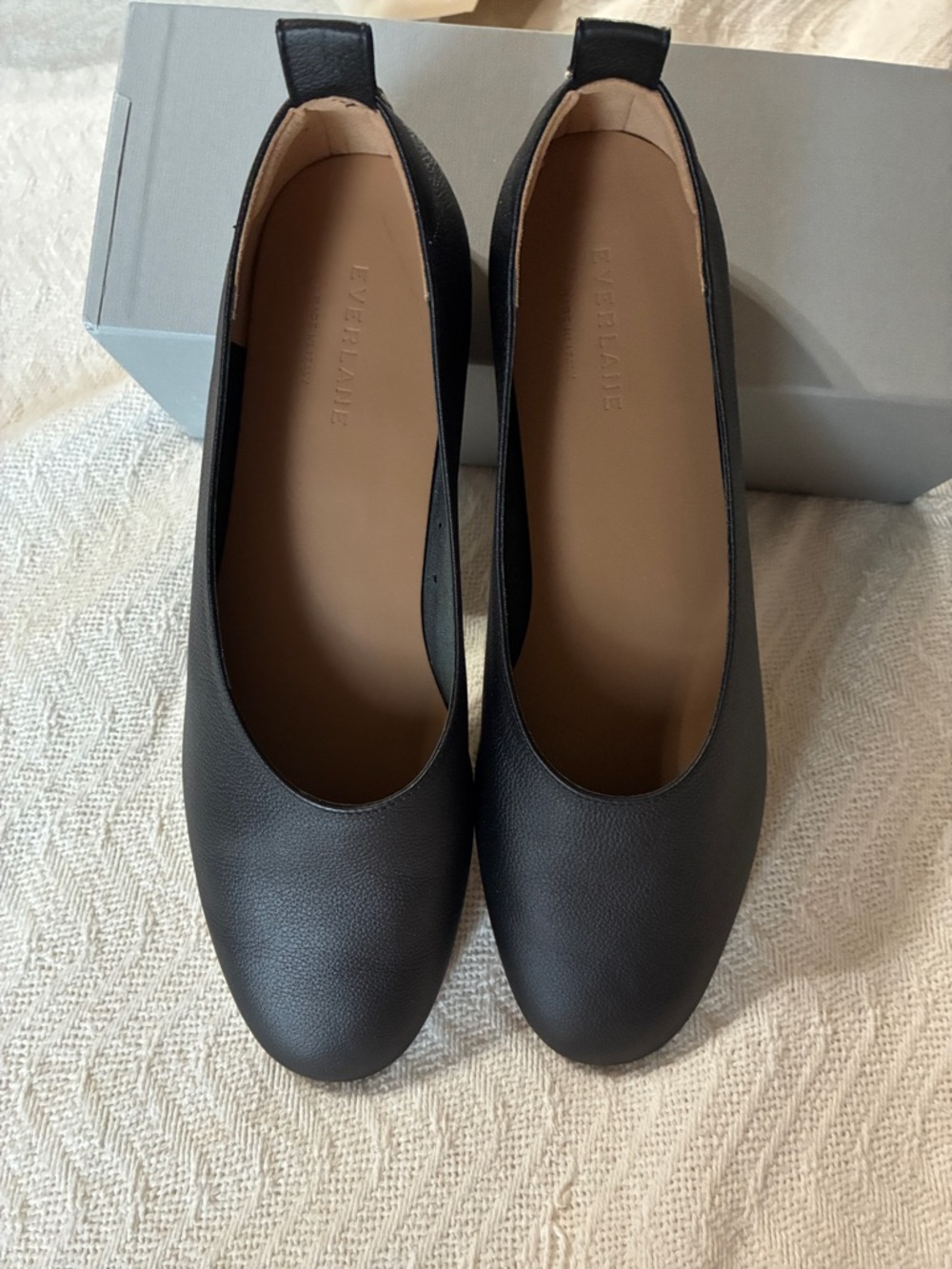 Everlane Black Day Glove Flats